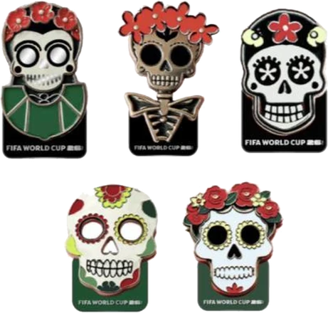 FIFA World Cup 26™ Mexico sugar-skull masks