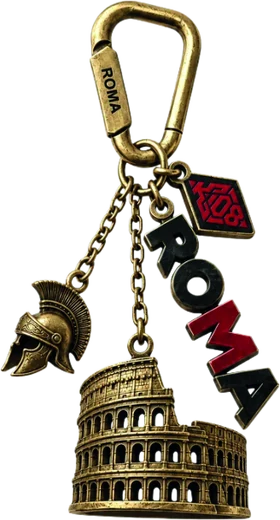 K108 Roma charm keychain