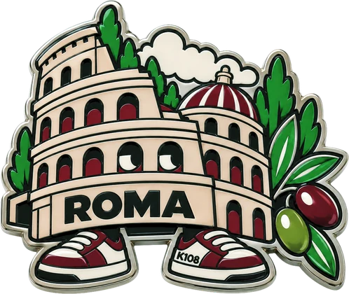K108 Roma Colosseum magnet