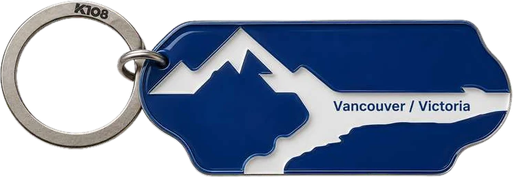 K108 Vancouver / Victoria keychain
